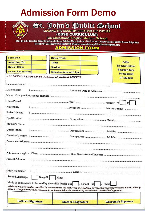 St. John’s Public School Beliaghata St. John’s Public School Beliaghata